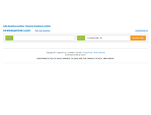 Tablet Screenshot of fayetteco-411.newsexaminer.com
