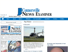 Tablet Screenshot of newsexaminer.com